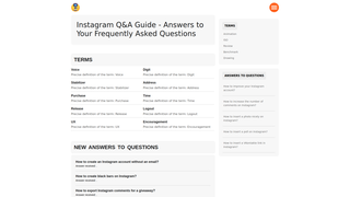 Thumbnail of qainsta.com
