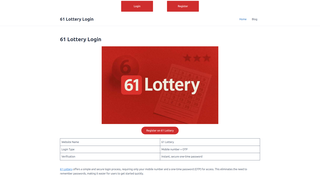 Thumbnail of 61-lottery.net