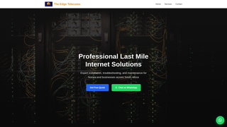 Thumbnail of theedgetelecoms.com