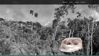 Thumbnail of liberiadiamonds.com