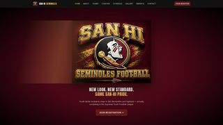 Screenshot of sanhiseminoles.com