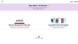 Thumbnail of darinaalovska.com