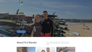 Thumbnail of fit2wander.com