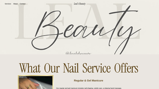 Thumbnail of lealsbeauty.com