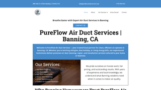 Thumbnail of pureflowairductservices.com