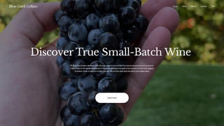 Thumbnail of bluecordcellars.com