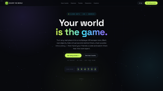 Screenshot of escapetheworld.net