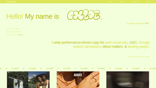Thumbnail of chloeren.com