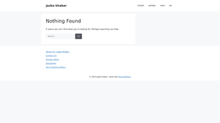 Thumbnail of jazbakhabar.com