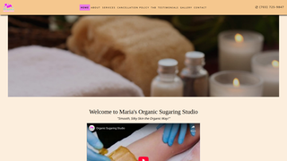 Thumbnail of mariasorganicsugaringstudio.com
