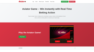 Thumbnail of aviatorbet-mw.com