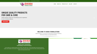 Thumbnail of ohiraformulations.com