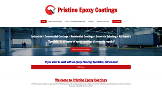 Thumbnail of pristineepoxycoatings.com