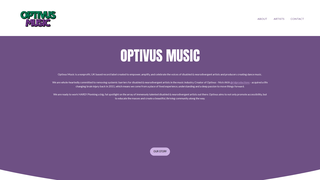 Thumbnail of optivusmusic.com