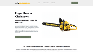 Thumbnail of eagerbeaverchainsaw.com