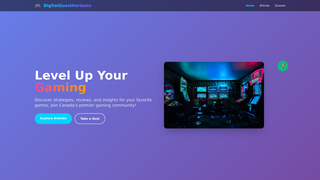 Thumbnail of digitalquesthorizons.com