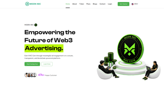Screenshot of moonxec.com