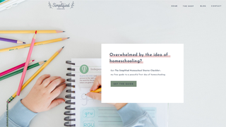 Thumbnail of thesimplifiedhomeschool.com
