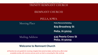 Thumbnail of trinityremnant.org