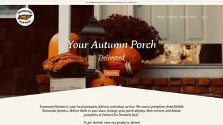 Thumbnail of tennessee-harvest.com