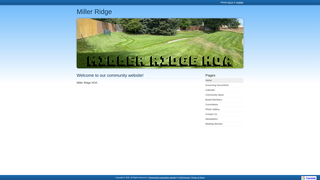 Thumbnail of millerridgehoa.com