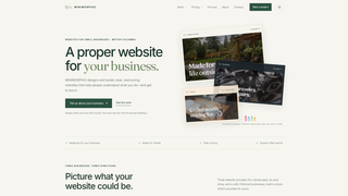 Screenshot of minimorphic.com