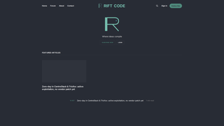 Thumbnail of riftcode.org