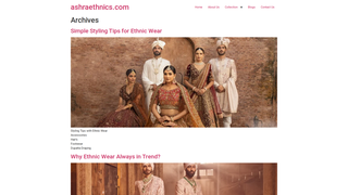 Thumbnail of ashraethnics.com