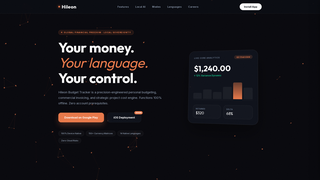 Screenshot of hileonapp.com