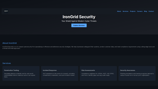 Thumbnail of irongridsecurity.com
