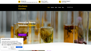 Thumbnail of ultrabeautycosmetics.com