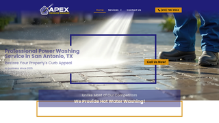 Thumbnail of apex-pressurewashing.com