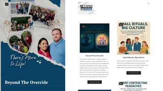 Thumbnail of beyondtheoverride.com