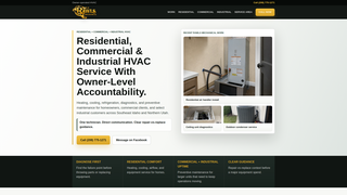 Screenshot of rawlsmechanical.com