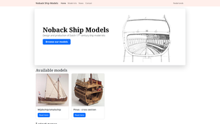 Thumbnail of nobackshipmodels.com