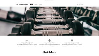 Thumbnail of theworkoutdepot.com
