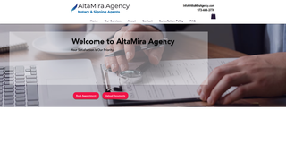 Thumbnail of altamiraagency.com