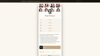 Screenshot of vennyveroney.com