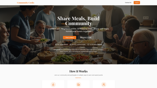 Screenshot of communitycooks.app