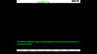 Thumbnail of thepokiesnetlogin.net