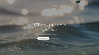 Screenshot of aguasbeautystudio.com