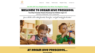 Thumbnail of dreamhivepreschool.com