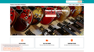 Thumbnail of timelesstunesmusicandpianos.com