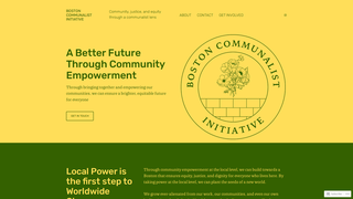 Screenshot of bostoncommunalists.org