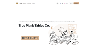 Thumbnail of trueplanktables.com