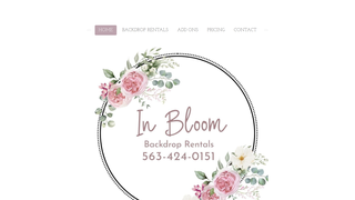 Thumbnail of inbloombackdrops.com
