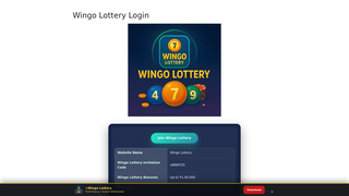 Thumbnail of wingolotteryin.com