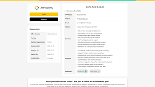 Thumbnail of wisdomelitepro-scam.com