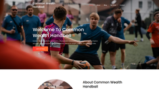 Thumbnail of commonwealthhandball.org