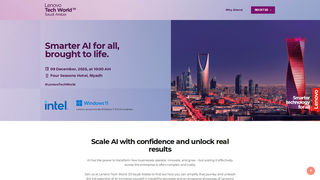Thumbnail of lenovotechworldsaudi.com